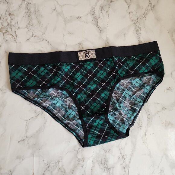 PINK Victoria's Secret Other - VS Logo Cotton Shine Patch Hiphugger Panty